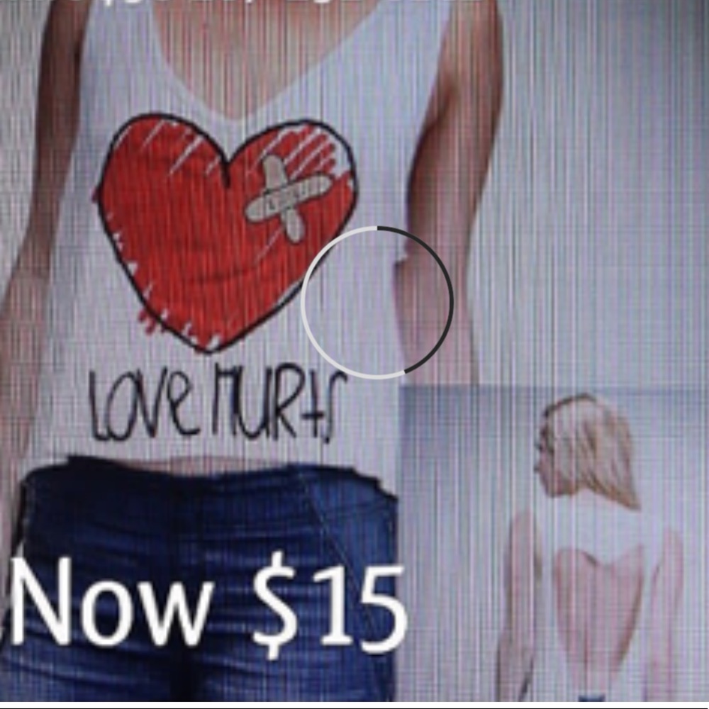Sexy Open Heart Tank